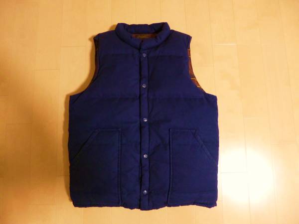 TENDERLOIN T-NRA DOWN VEST M NAVY美品テンダーロイン VEST T-NRA
