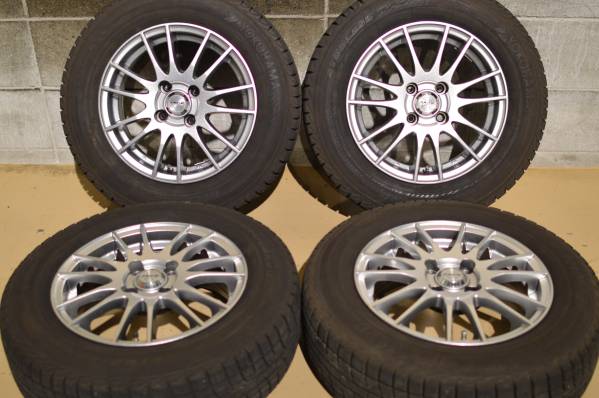 バリ溝13年》ZACK 175/70R14 ヴィッツ フィット キューブ iG30 自動車