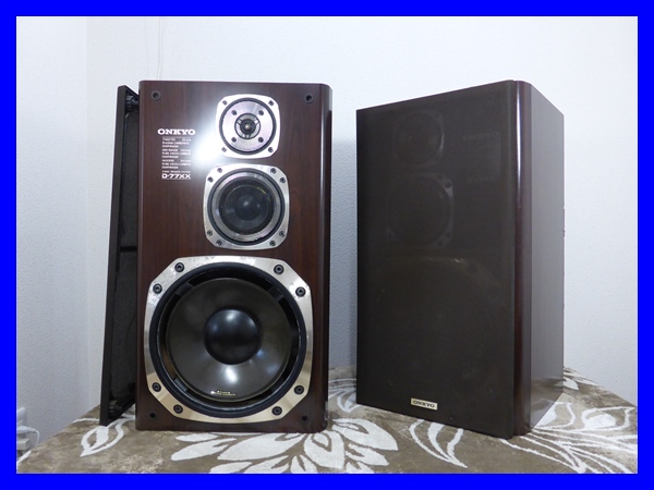 ONKYO/オンキョー 3WAYスピーカー D-77XX ペア ジャンク ONKYO