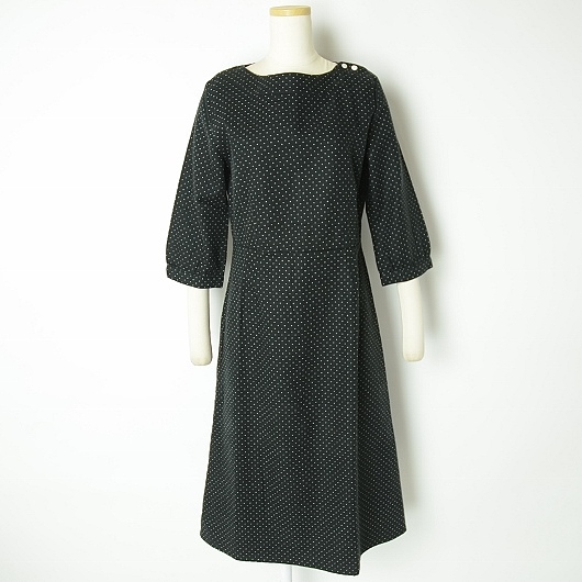 ドゥファミリィ Do Family 新品 ワンピース[TE396] M ドット柄