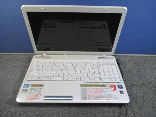 東芝 T351/57CWS○Core i5 /2G /ブルーレイ無線ノート dynabook T351