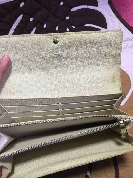 大人気ルイヴィトン ダミエ アズール長財布・:* * 極美品ルイヴィトン 