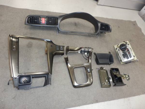 BH5レガシィ GTB S-EDITION コンソールセット(専用チタン風)