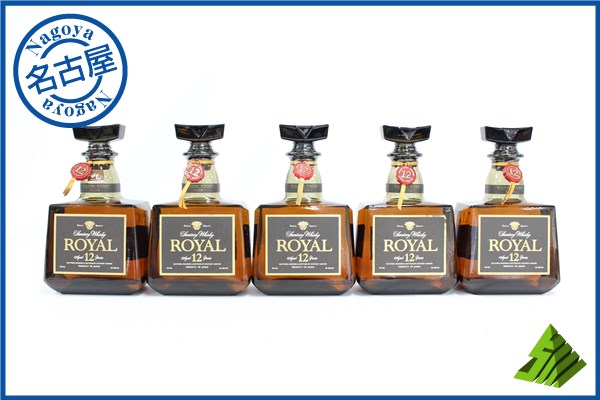 ◇注目! サントリー SUNTORY ローヤル 12年 700ml 5本セット E