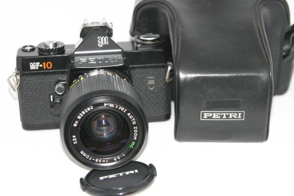 ＰＥＴＲＩ　ペトリ　ＭＦ－１０　レンズＭＣ38-70　1：3.5付き