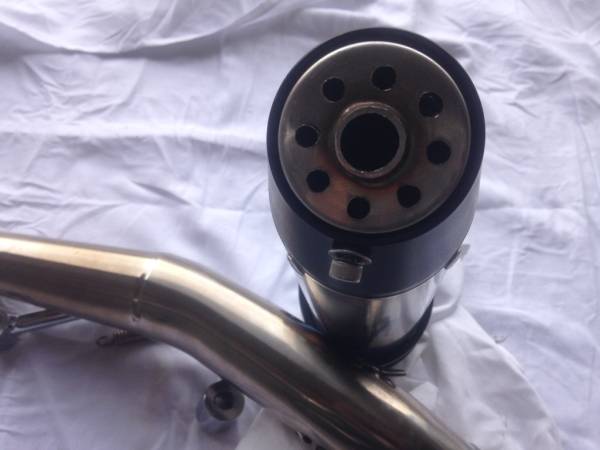 モンキー　チタン製ダウンマフラー　改造品