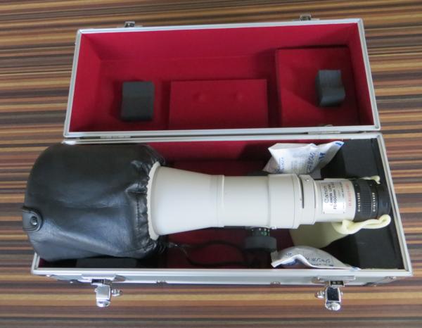 【美品】 超望遠レンズ CANON キヤノン FD F4.5 600mm　EH-150