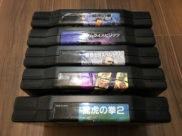 ネオジオ NEOGEO ソフト 5本セット 動作未確認 ネオジオポケットカラー