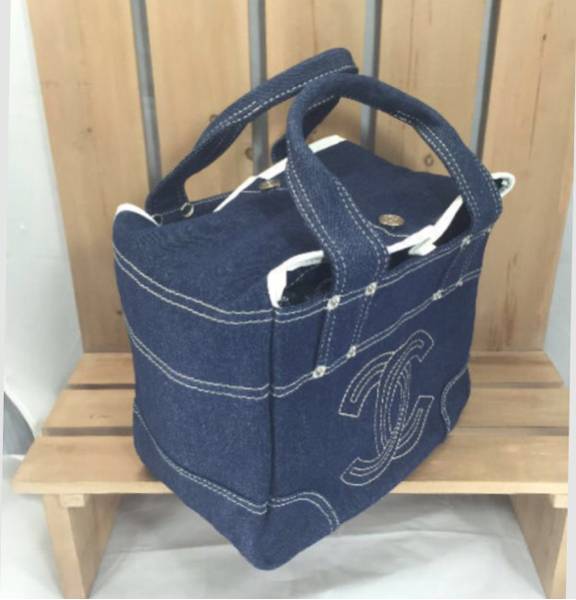 ノベルティ CHANEL デニム シャネル 新品未使用 ショルダーバッグ 