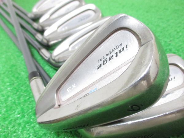ミズノintage アイアン7本セットフレックスL バックライン有り MIZUNO