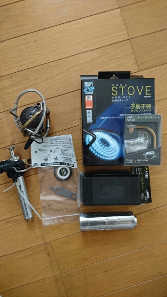 SOTO MUKA SOD-371 専用ボトル メンテナンスキット付き 美品です soto