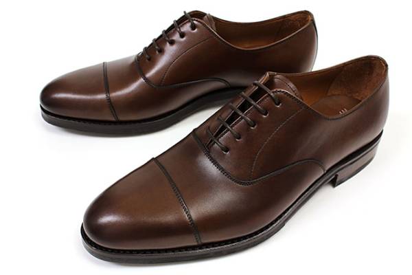 新品-Y523-ヤンコ ストレートチップ DBR 7（25.5cm） YANKO 