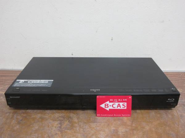 SHARP AQUOS/BD-W520 ブルーレイディスクレコーダー　12年製