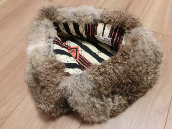 ■MADBOMBER マッド総ラビットファー飛行帽ロシアン帽