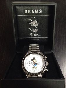 美品 動作確認済み BEAMS OVER THE STRiPES 腕時計（BEAMS 時計のYahoo 