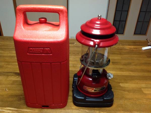 コールマン 赤 ランタン 286A700 中古