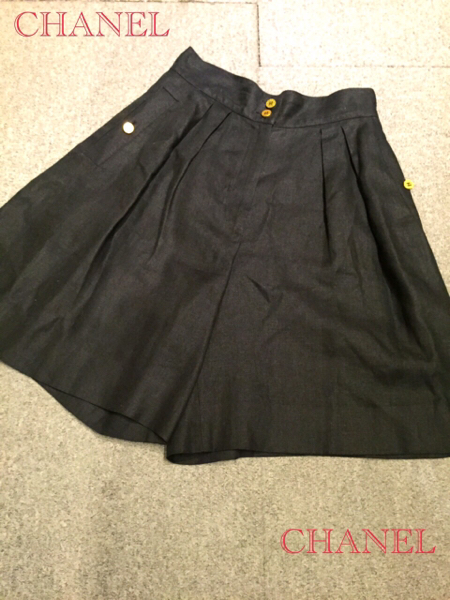 CHANEL ショートパンツ 希少品 希少！CHANEL！ショートパンツ サイズ34