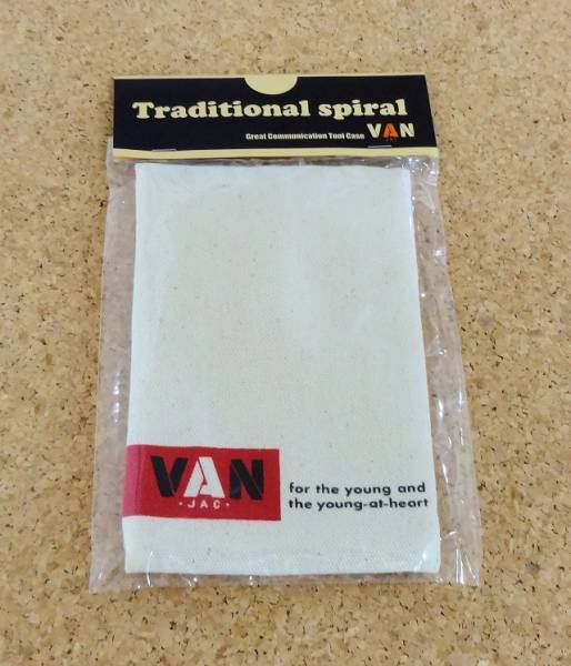 VANJACノベルティ　VANスマートフォンケース　布製　未使用品