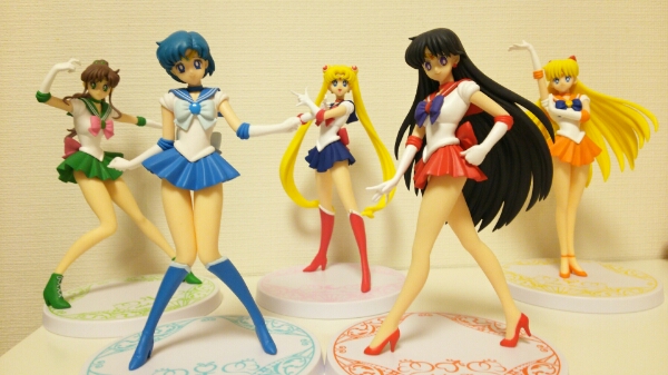 ★セーラームーン★【Girls Memories フィギュア】 5体セット♪