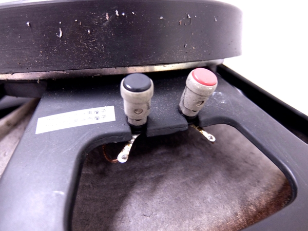 ジャンク JBL E140 8 38cm コーン型 ウーファー ペアT1842624