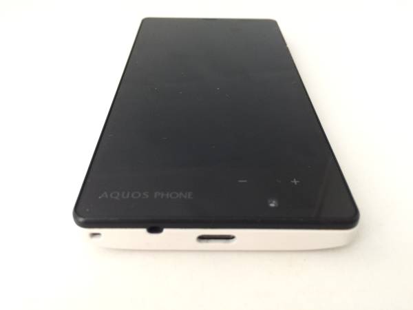 良品◆SIMフリー android AQUOSPHONE Xx mini 303SH ホワイト012