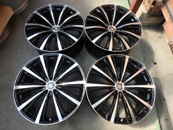 ジャンク品アマルフィ中古ホイール４本アリスト・マジェスタ等