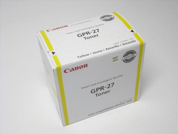 CANON トナーカートリッジ502 2P(GPR-27)イエロー タイプ キヤノン502イエロー2P海外純正品（表示はGPR27） トナー