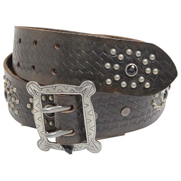 RRL ダブルアールエル レザー スタッズ ベルト 30 ラルフ 新品