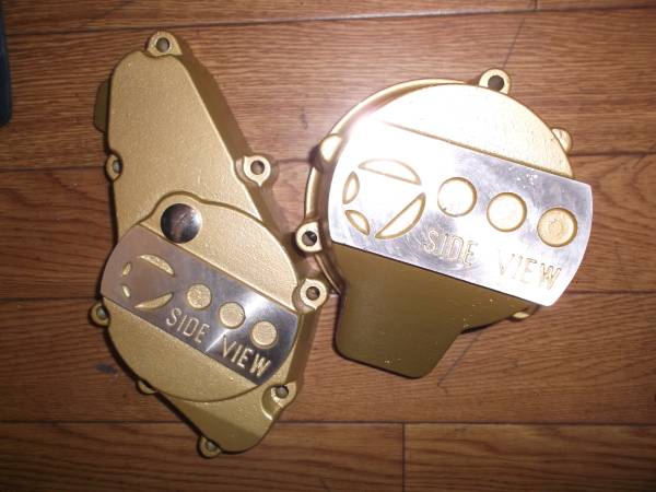 ホンダCBX400FサイドビューEgカバー　スターターCBRダイナモ