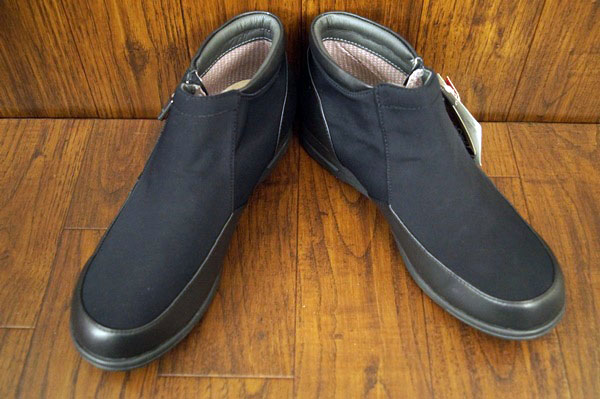 美品/madras Walk/MWL2036/ゴアテックスショートブーツ/黒24.5cm