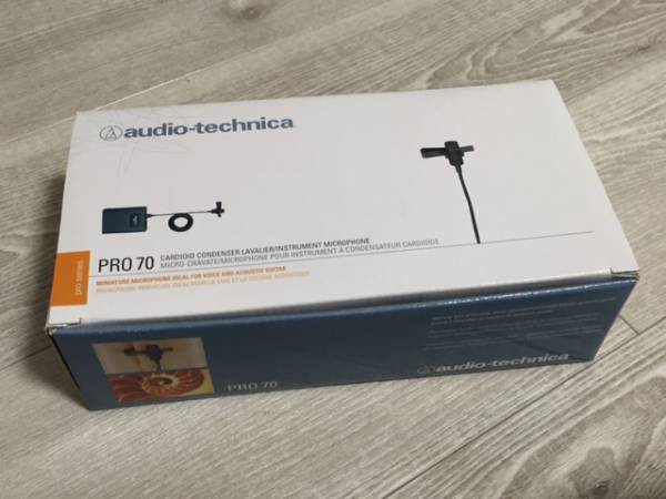audio-technica PRO70 ピンマイク　中古美品