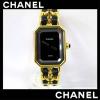 美品 【シャネル】 プルミエール Ｍ レディース クォーツ 電池済