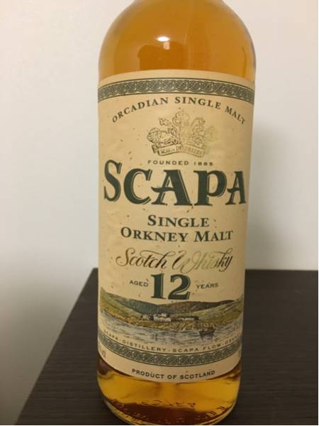 スキャパ12年　シングルオークニモルト　終売品　40% 70cl 値下げ スキャパ 12年 スキャパ12年 終売品 40% 70cl シングルオークニモルト - |