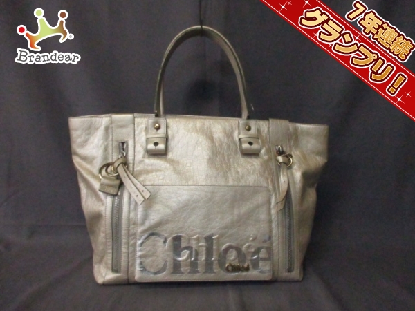 クロエ ショルダーバッグ エクリプス ゴールド 合皮 Chloe