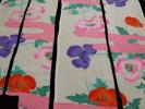 ：和古布材料；正絹縮緬、可愛いポピー柄の端布4枚