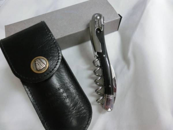 ほぼ未使用 シャトーラギオール ソムリエナイフ ブラックホーン