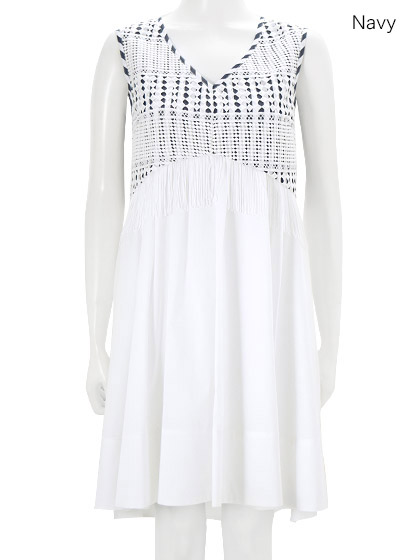 Chesty、フリンジワンピース、Fringe Onepiece、新品、0サイズ