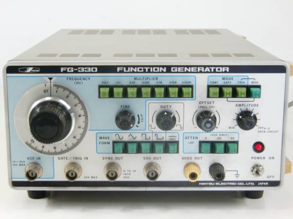 FG-330 | ファンクションジェネレータ - 岩通 Yahoo!オークション 任意