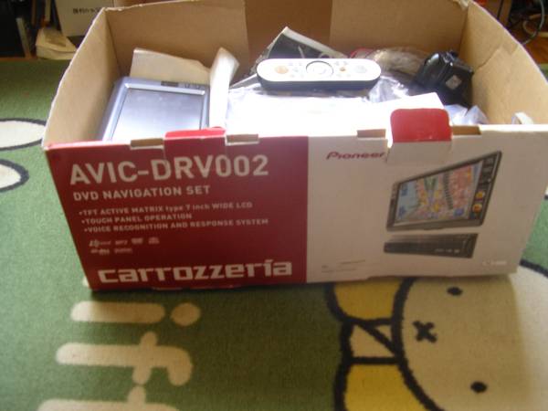 カロッツェリア DVDナビ AVIC-DRV002　良品_3