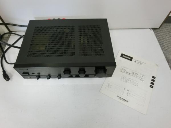 パイオニア A-535 PIONEER Pioneer : ステレオプリメイン | プリメイン 