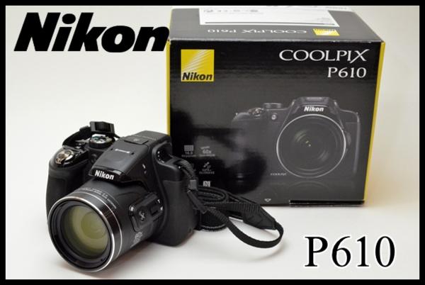 美品 Nikon COOLPIX デジタルカメラ 光学60倍ズーム P610 箱付 Nikon
