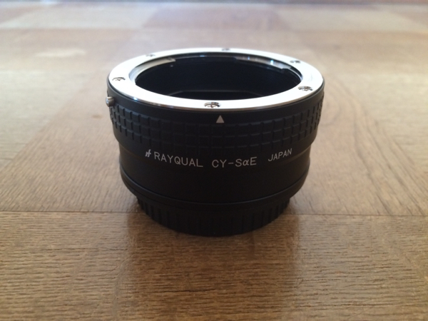 RAYQUAL マウントアダプター ヤシカコンタックス/ソニーEボディ