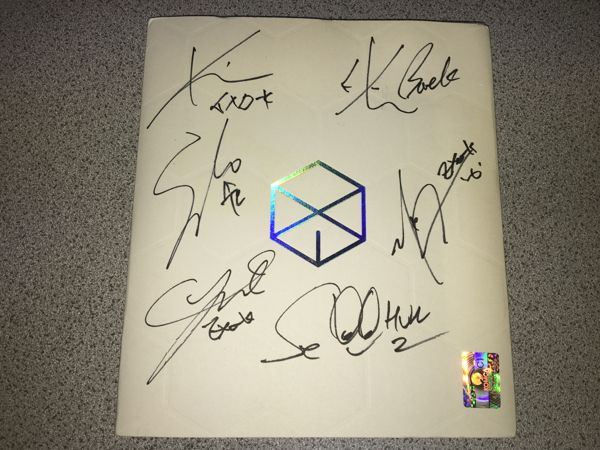 EXO K MAMA 直筆 サイン入り CD 低価格出品