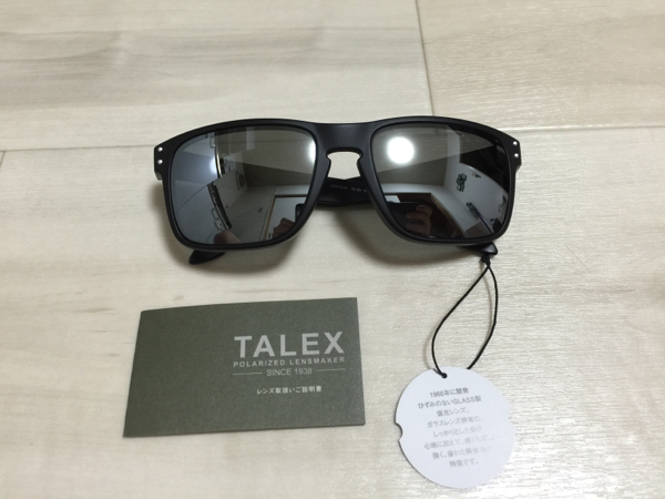 オークリーHOLBROOKホルブルックTALEX偏光レンズ トゥルービュー