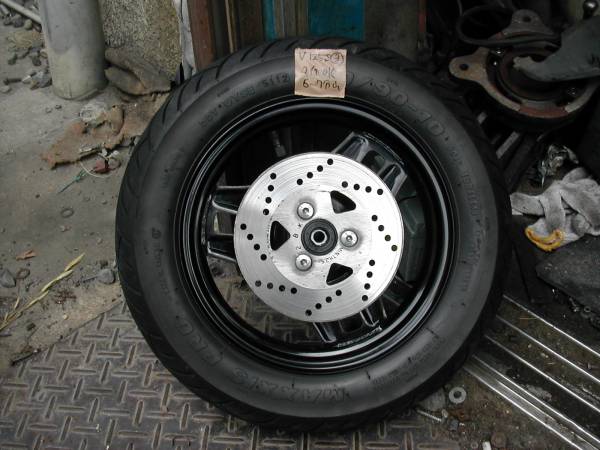アドレスV125S(CF4MA-138***) ③ フロントホイール　タイヤＯＫ