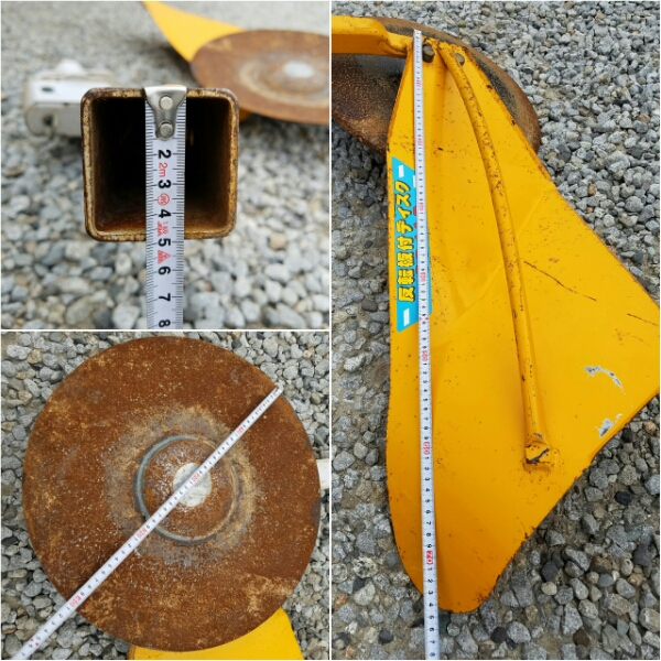 ジョーニシ★反転板付ディスク/SD41P★畦際処理機/トラクター/畔