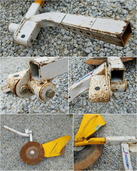 ジョーニシ★反転板付ディスク/SD41P★畦際処理機/トラクター/畔