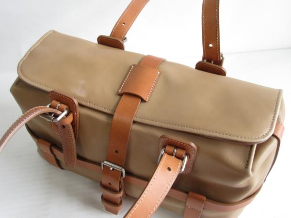 美品 土屋鞄 ハーネス クローク ミニボストン バッグ 鞄 1650111