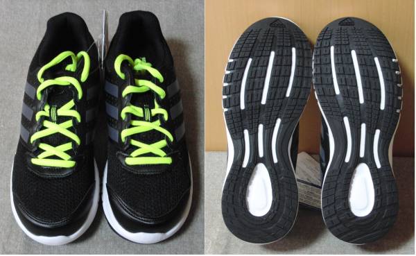 ☆新品 アディダス スニーカー くろ 黒 22.5cm Duramo7k☆