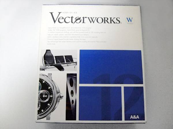 Vectorworks 12J スタンドアロン版 Win【箱入美品/付属品完備】
